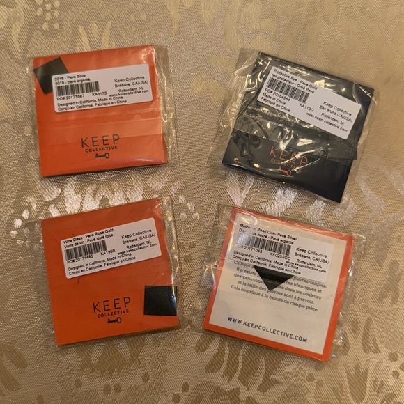 Brand New Keep Collective Pave Charms - Picture 7 of 7